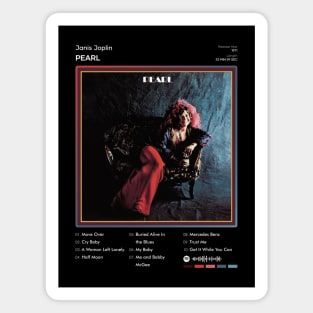 Janis Joplin - Pearl Tracklist Album Magnet